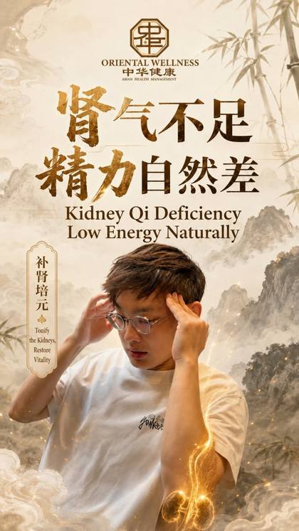 肾气不足 精力自然差